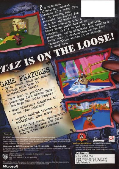 Taz - Wanted (USA)
